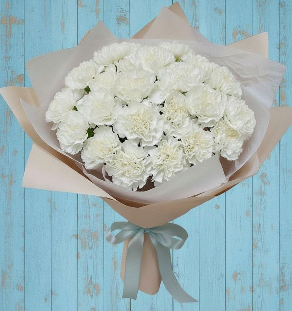 Букет цветов из: Гвоздики в Дзержинском