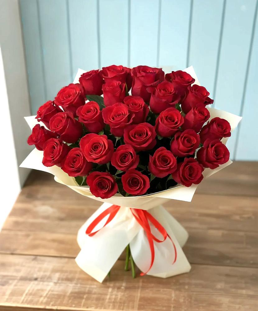 Букет 29 Красных роз в Дзержинском