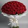 Букет 101 Красная роза Блэк Мэджик в Дзержинском