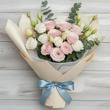 Букет цветов из:  Лизиантусы #REPLACE_PRED# Дзержинском