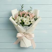 Букет цветов из:  Альстромерии в Дзержинском