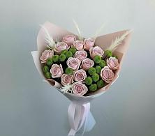 Букет цветов из:  Розы и Хризантемы в Дзержинском