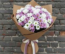 Букет цветов из:  Хризантемы #REPLACE_PRED# Дзержинском