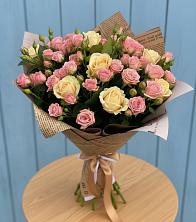 Букет цветов из:  Розы в Дзержинском