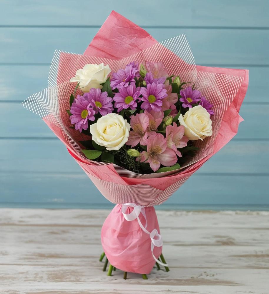 Букет цветов из: Герберы в Дзержинском